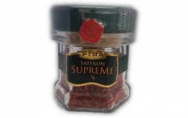Pina Saffron Supreme   Glass Jar  3 grams
